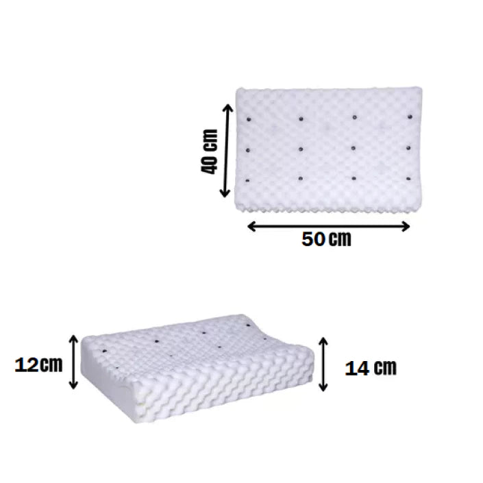 Travesseiro magnético Cervical ortopédico pillow Espuma soft Premium